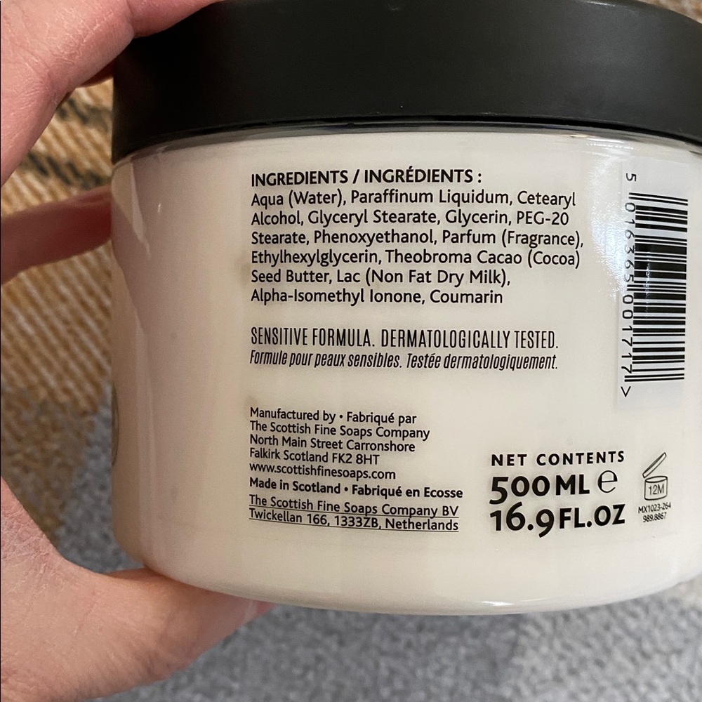 NWT Scottish Fine Soaps - Au Lait Body Butter x2 - Picture 3 of 3
